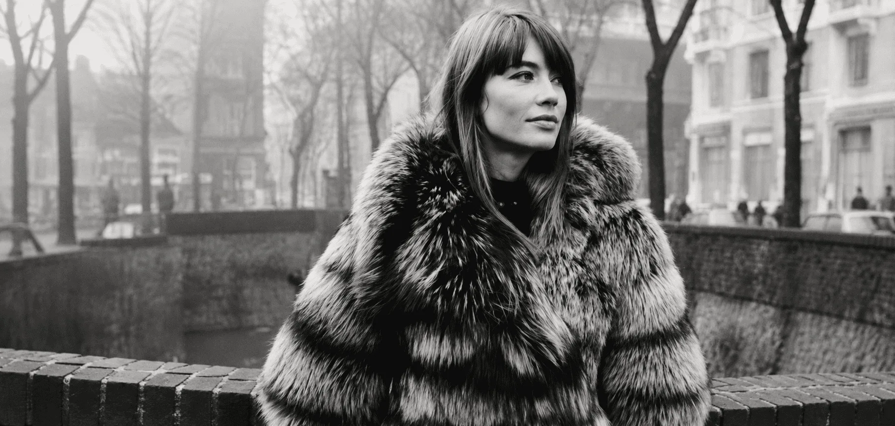 Françoise Hardy à Amsterdam en 1969