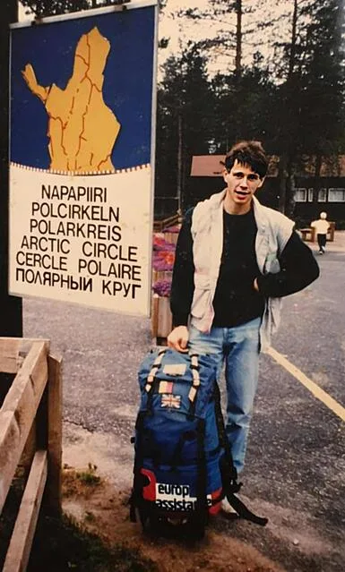 Au Cercle Polaire arctique en 1987 (c) Alain Demaret