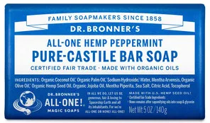 Les savons du Dr Bronner, tout-en-un