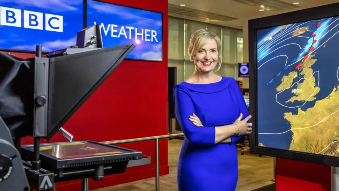My favourite weather broadcster - Carol Kirkwood (c) BBC