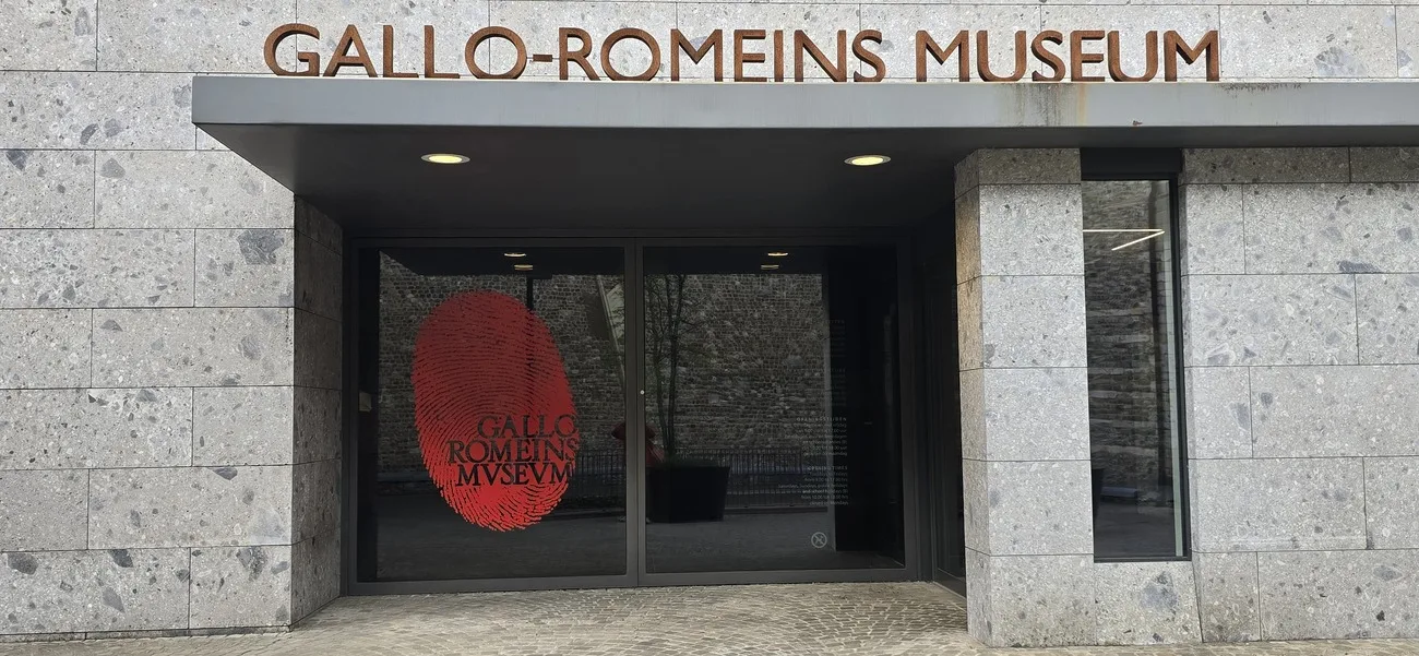 L'entrée du musée gallo-romain de Tongres