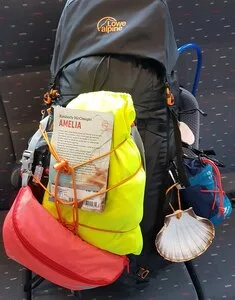 Sac à dos Lowe Alpine Airzone Trek utilisé sur le Camino del Norte