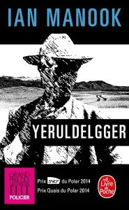 Couverture du roman Yeruldelgger d'Ian Manook, premier tome d'une trilogie policière se déroulant en Mongolie.
