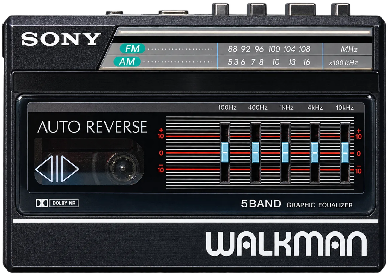 Sony Walkman WM-F60 de 1986