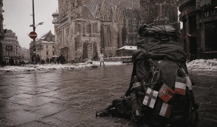 Poser son sac à dos pour se ressourcer quelques jours.