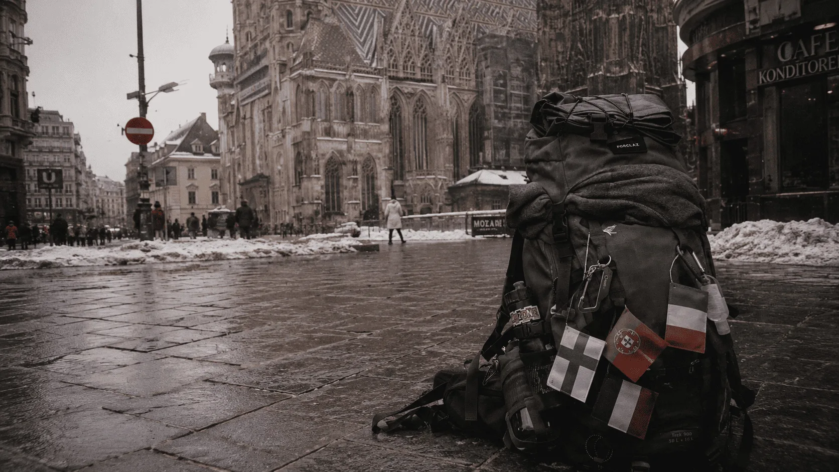 Poser son sac à dos pour se ressourcer quelques jours.