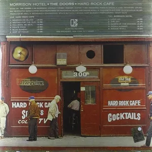 Pochette de l’album des Doors, Morrison Hotel, verso.