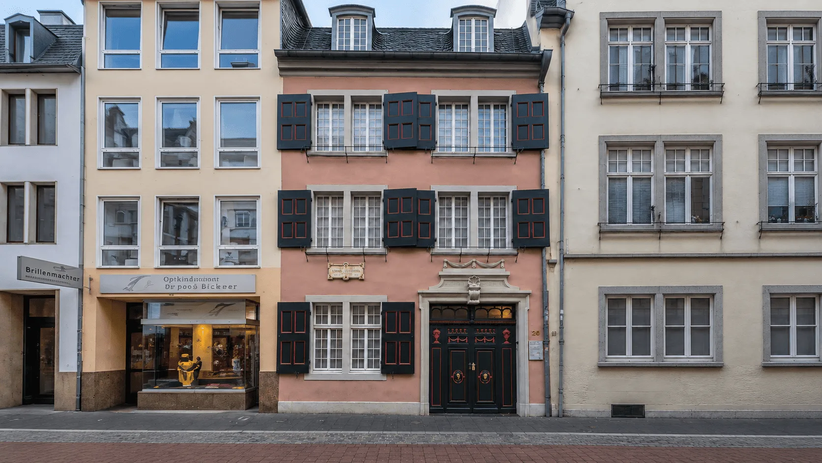 Façade de la maison natale de Ludwig van Beethoven, Bonngasse 20 à Bonn